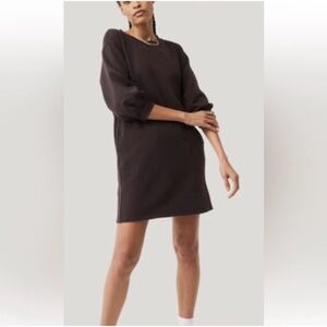 Pact organic cotton sweater mini dress size small